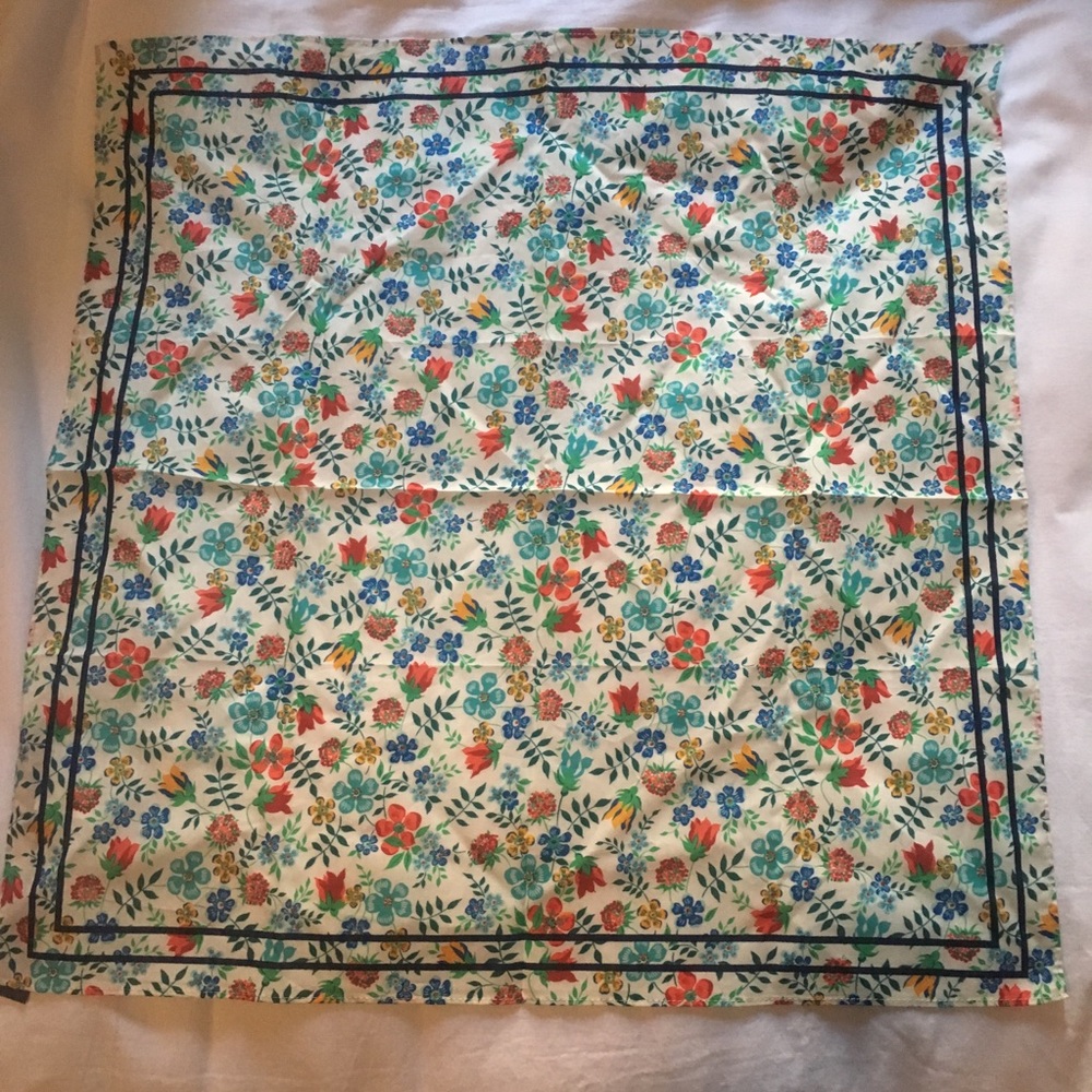 Liberty Art Fabrics J Crew Pocket Square